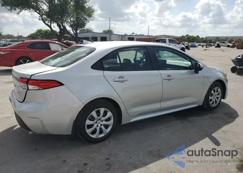 2025 Toyota Corolla Le from USA, damaged, VIN 5YFB4MDE2SP281737